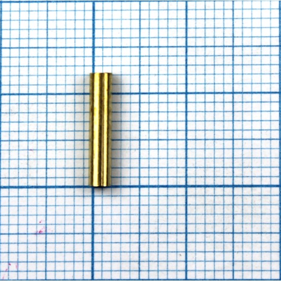 Купить Втулка обжимная JpFishing Round Copper Sleeve T (10шт, 1,6*2,5*12мм, медная) в магазине Примспиннинг