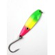 Купить Блесна-колебалка Salmon Trolling ST-314G (7см, 4.2 гр, Green/Yellow/Pink UV Glow) в магазине Примспиннинг