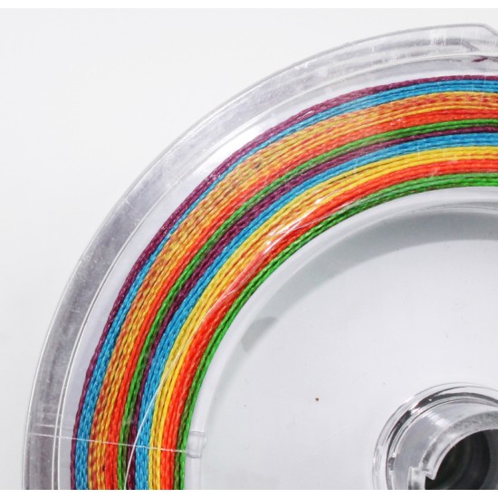 Купить Плетеный шнур Malibu 8PE №8.0 (0.48мм, 100м, 36кг, 80Lb, 10м х 5 color) в магазине Примспиннинг