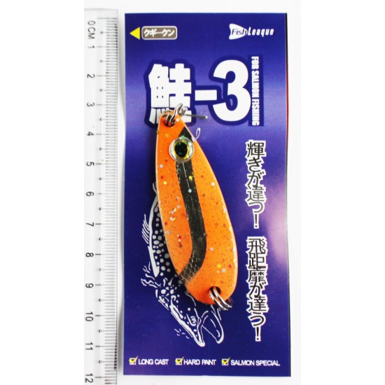 Купить Блесна-колебалка Fish League-3 (21гр, color 002) в магазине Примспиннинг
