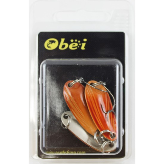 Купить Блесна-колебалка Osprey Obei (3шт, 4.8гр, 40мм, ginger) в магазине Примспиннинг