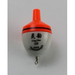 Поплавок Ling Yun (3В, оранжевый, свет. когда клюет, батарейка 2шт таблетка)