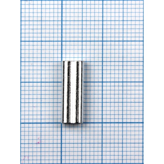 Купить Втулка обжимная JpFishing Double Aluminium Sleeve H (10шт, 2,1*4,2*15мм) в магазине Примспиннинг