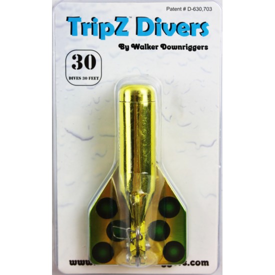Купить Заглубитель Walker TripZ Divers 9,1м (Nuclear Green) в магазине Примспиннинг