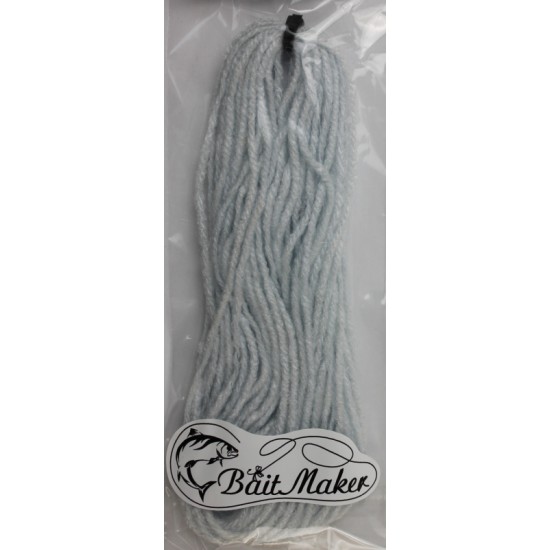 Купить Материал для вязания приманки (шерсть) 10 м светло голубой в магазине Примспиннинг