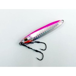 Пилкер Fishing Tackle FQ-83 (30гр, 75мм, assist hook #12, pink/silver UV)