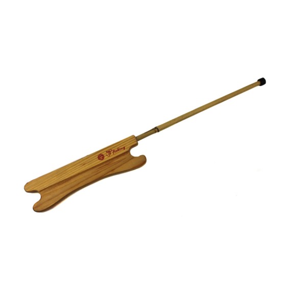 Купить Удочка зимняя JpFishing Wooden Bamboo Tip №5 (42см, кончик бамбук, поролон) УЦЕНКА в магазине Примспиннинг