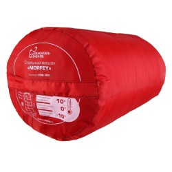 Спальный мешок с подголовником СПМ-405 MORFEY -10*С (215х70см, ткань Taffeta 190Т)