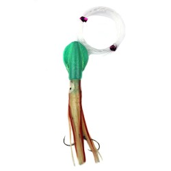 Джиггер Davy Jones Squid Jig (40гр, Green/Glow UV)
