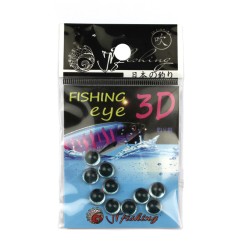 Глазки JpFishing Fishing Eye 3D (8мм, 10шт, color 022)