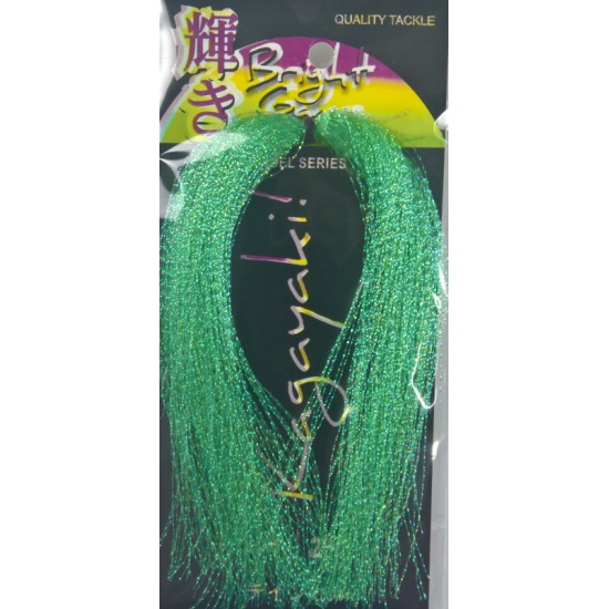 Купить Люрикс Kagayaki H11 (200мм, зеленый, блестки) в магазине Примспиннинг