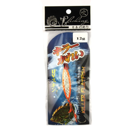 Купить Булер JpFishing Killer Flatfish (12гр, twin hook, color 001) в магазине Примспиннинг
