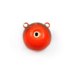 Грузило JpFishing Чебурашка Big Eye (140гр, Orange/Swamp UV)