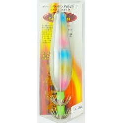 Кальмарница-грузило JpFishing Gloss (100гр, Rainbow UV Glow)